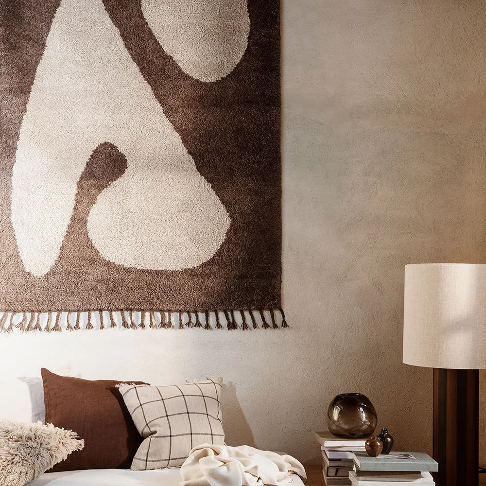 Wool Rug Abstract 120x180 cm