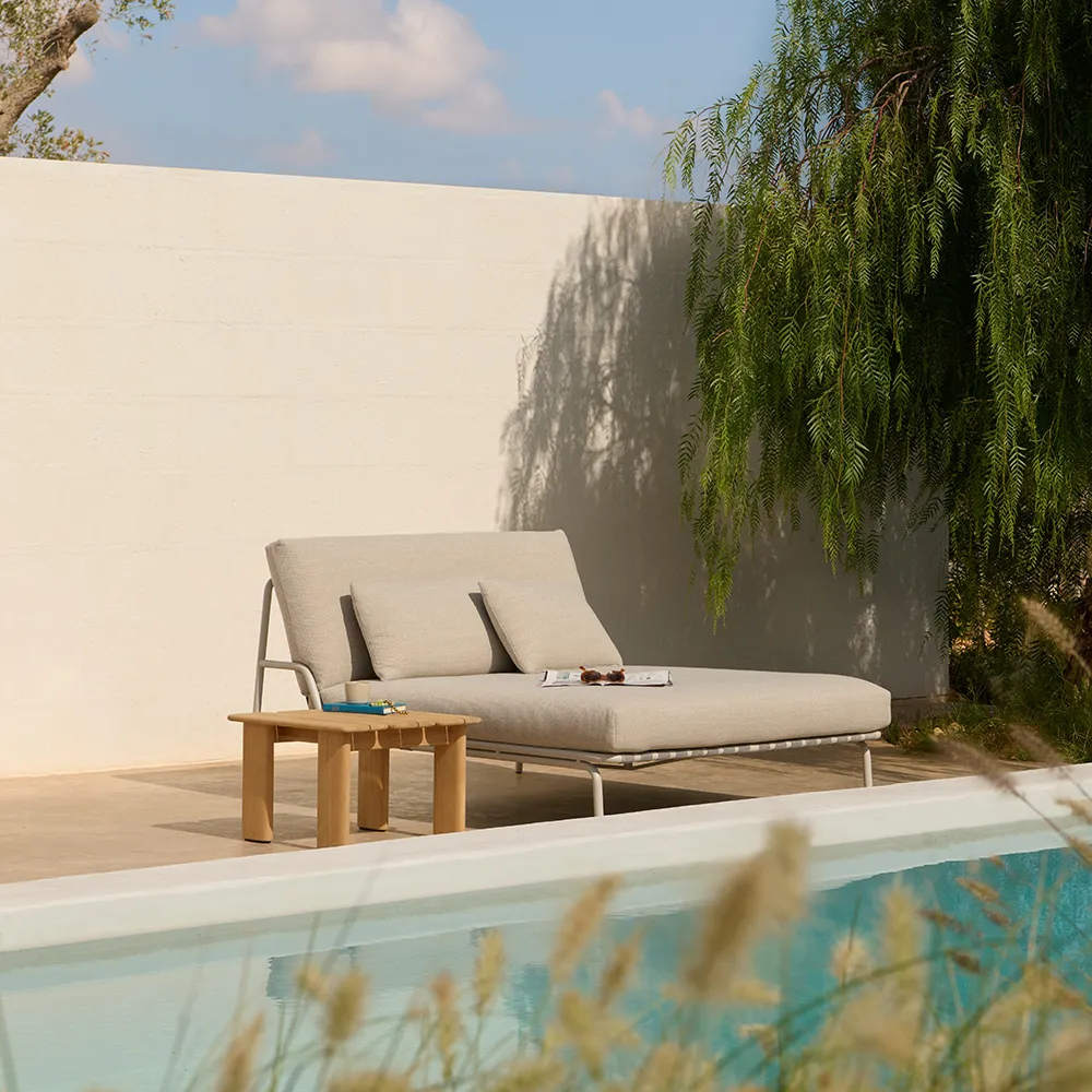 Lounge Bed Settle Laze 1/Grey