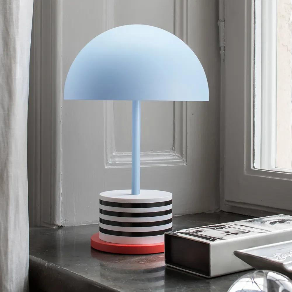 Riviera Portable Lamp Stripes