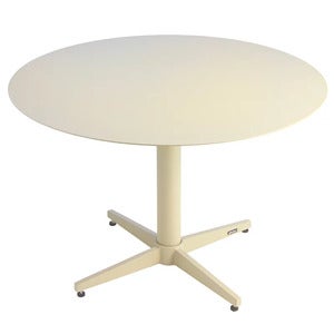 Mill coffee table Ø75 cm   Pearl White