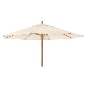 Reggio wooden parasol 300 cm natural