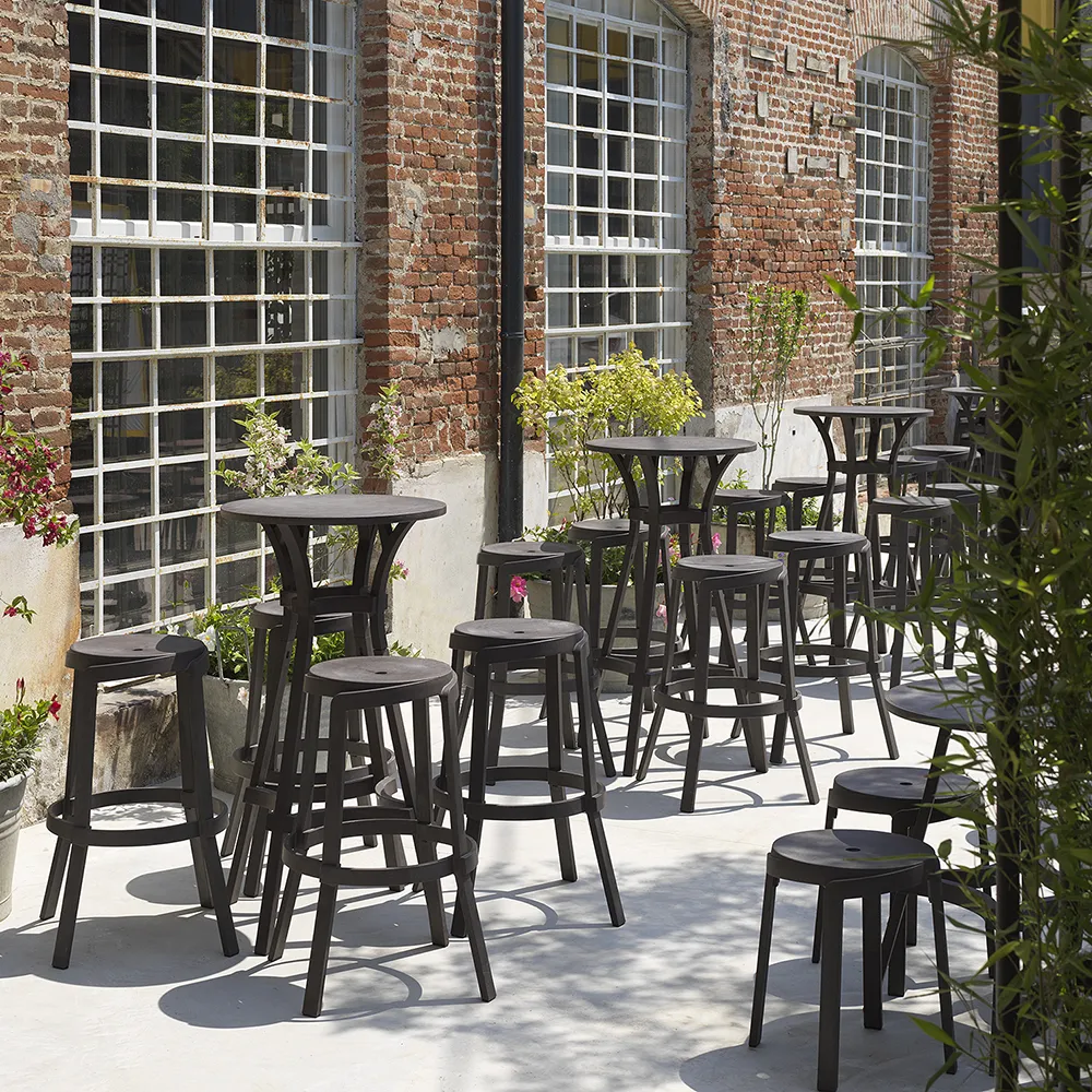 Stack stool Maxi BASALTO