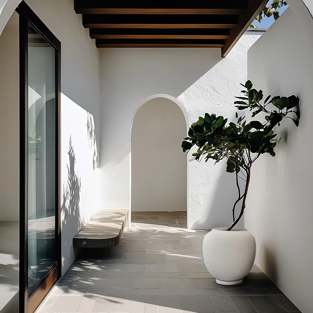 Sunao pot Hexa - Birch