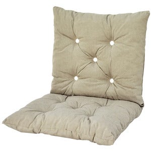 Low flock cushion Sand