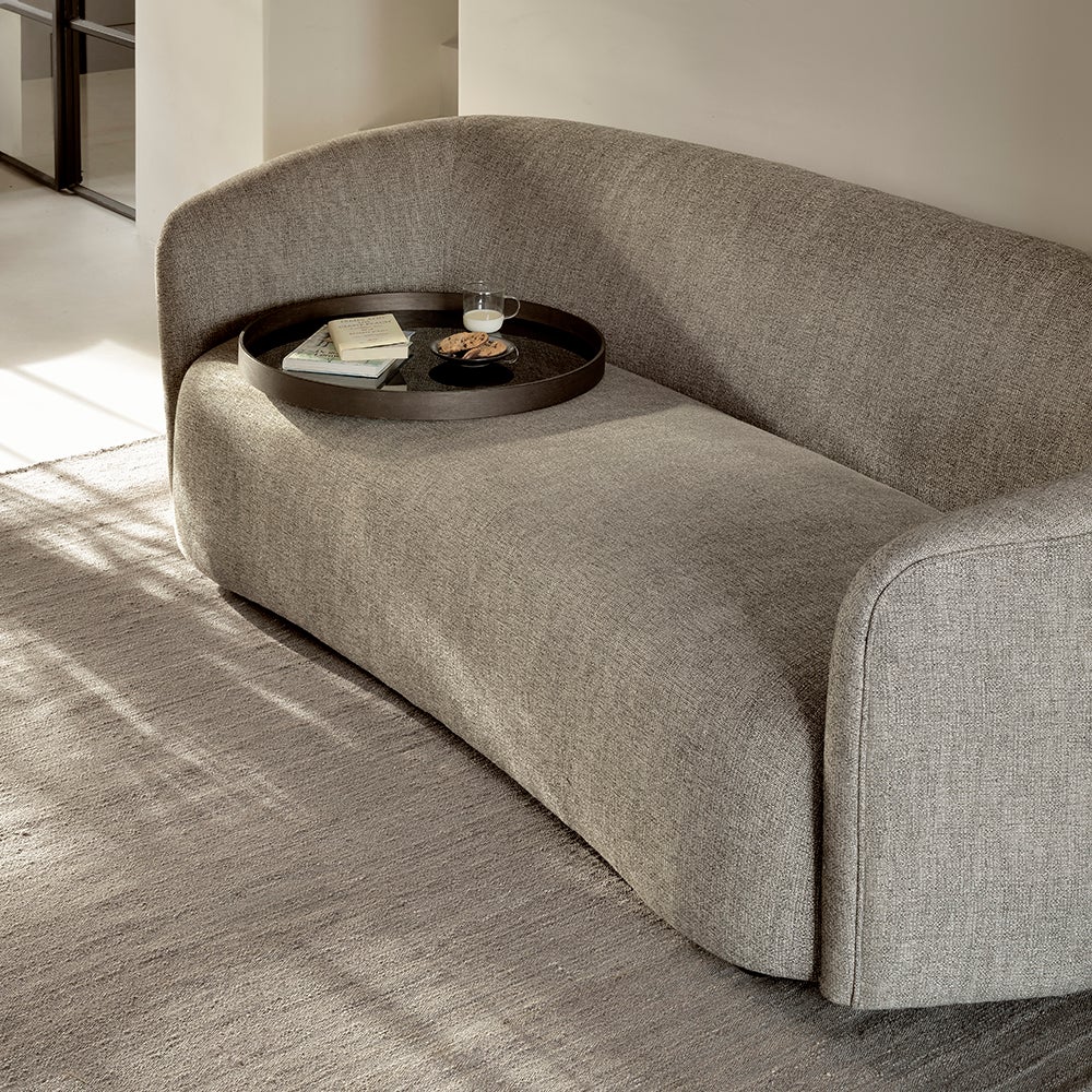 Ellipse 3-seater sofa Ash 