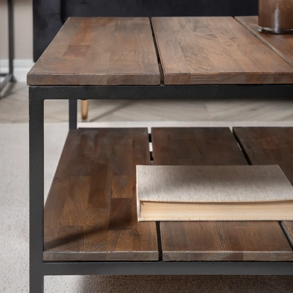 Padang Coffee table 80x80 cm teak