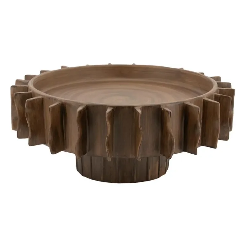 Okidai 38x38x16 cm Polyresin Brown