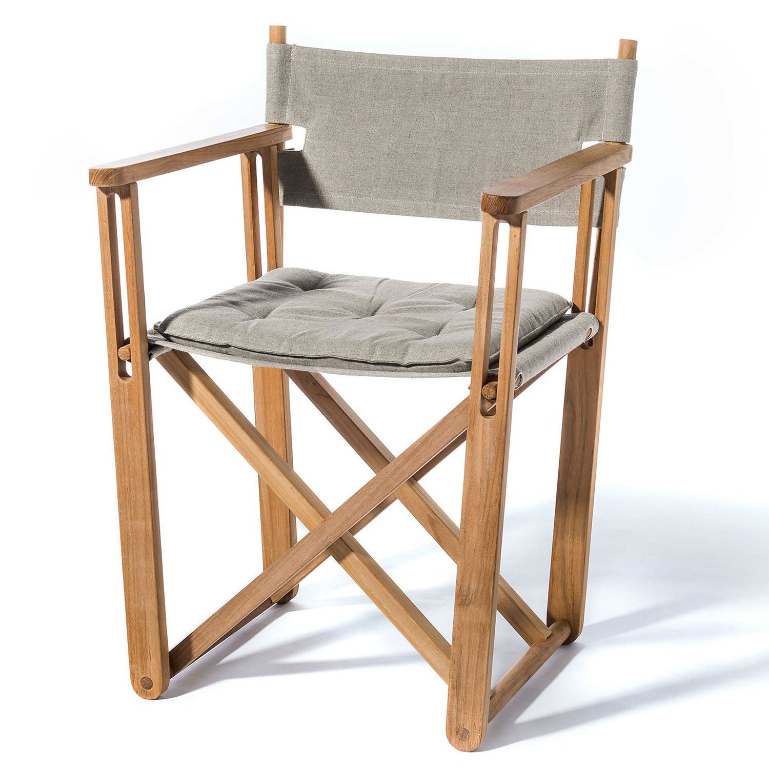 Kryss lounge armchair teak