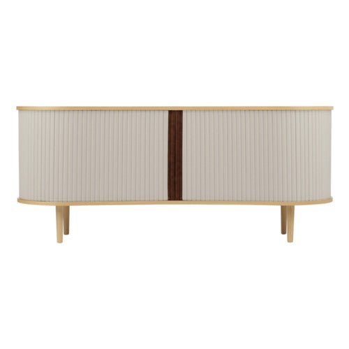 Audacious Cabinet Solid Oak/White Sands