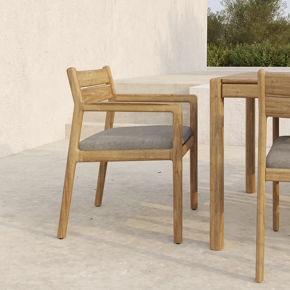Jack Dining Chair Teak/Mocha 