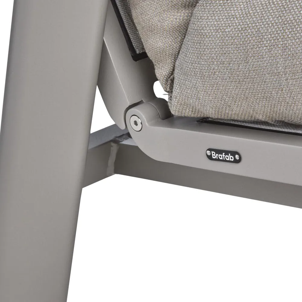 Slide recliner - Khaki/Tawny