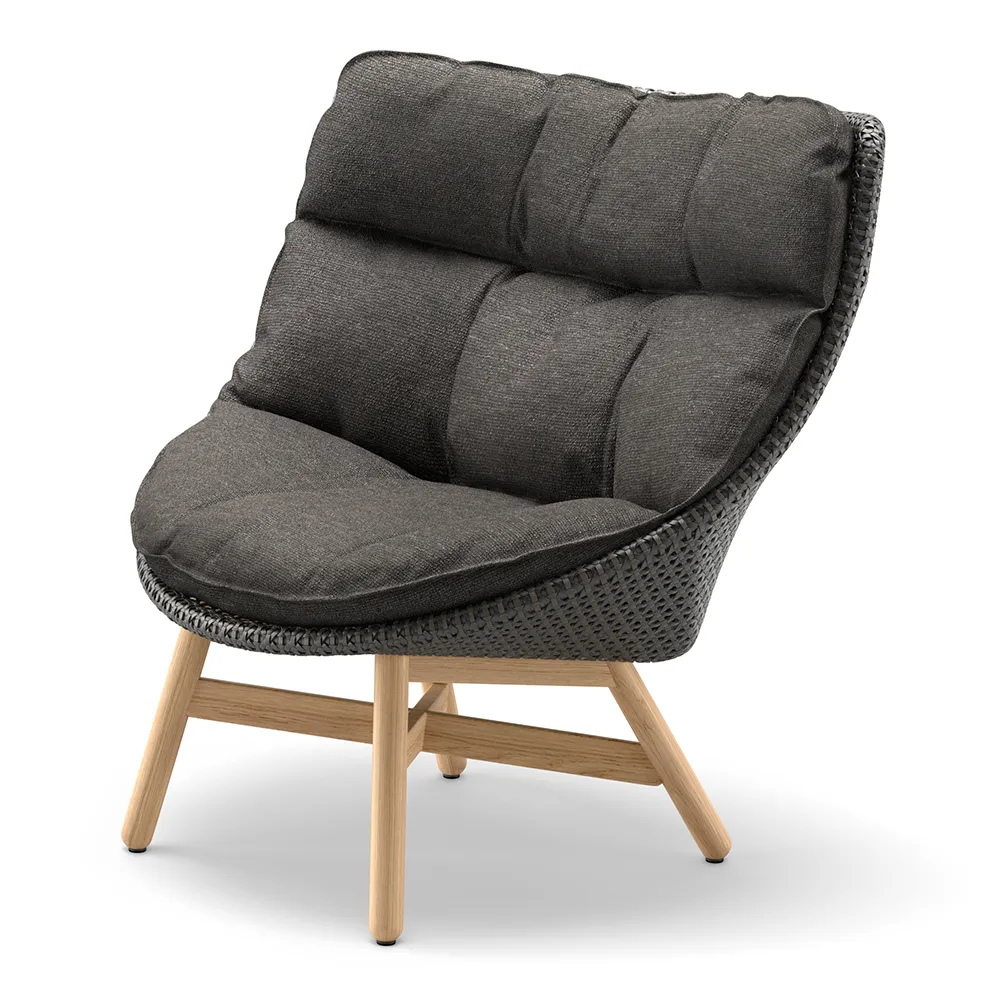 Mbrace wing chair teak AY5 teak 0205 arabica 0126