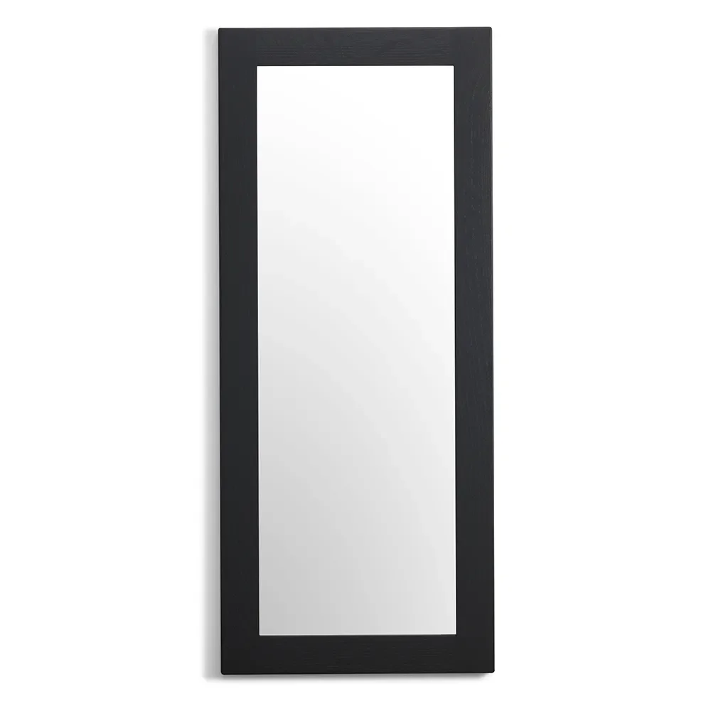 Nova Mirror 90x38 cm Black Stained Oak
