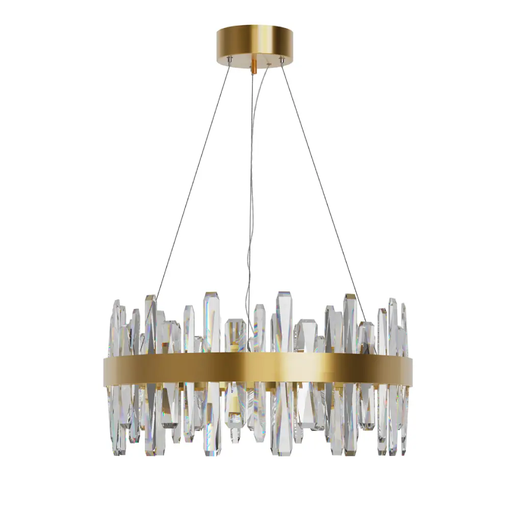  Triumph Ceiling lamp Ø60cm brass/clear