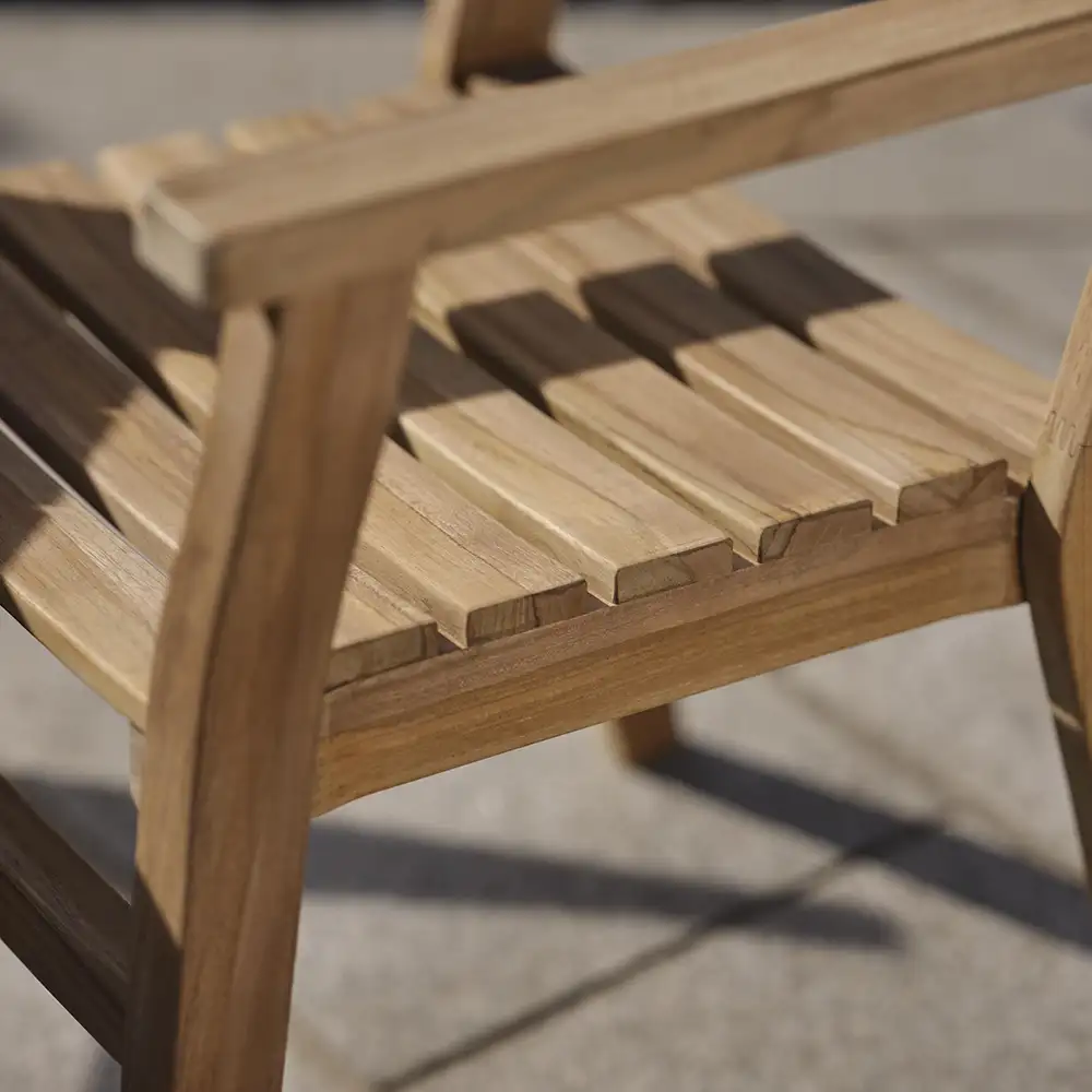 Keros teak armchair