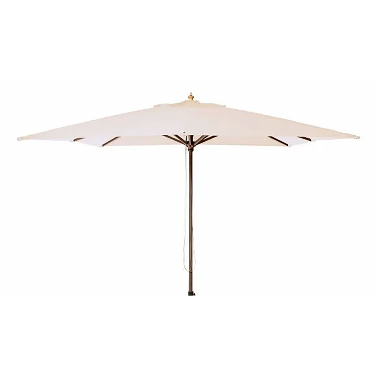Alezio parasol 300x300 cm wooden frame off white