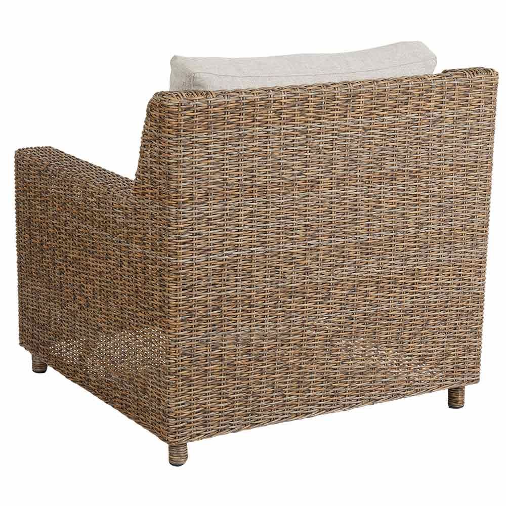 Sandkorn armchair natural synthetic rattan