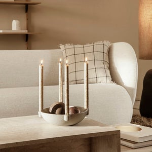 Calm Cushion Cover 50x50 - Camel / Black Ferm Living