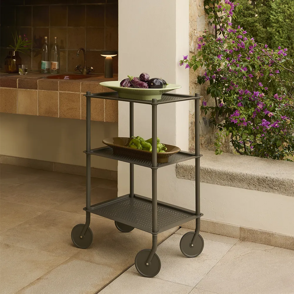 Flow Trolley 3 Layers Taupe 