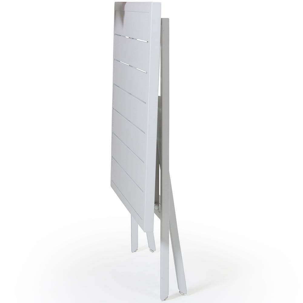 Wilkie folding table 72x72 cm white