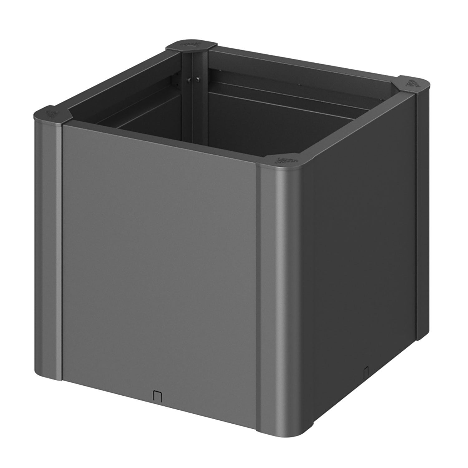 Belvedere planting bed mini size 50 metallic dark grey Biohort