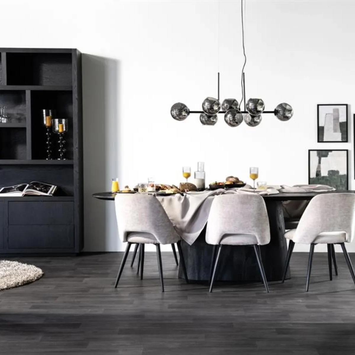 Helsinki Cabinet 150x220cm - black