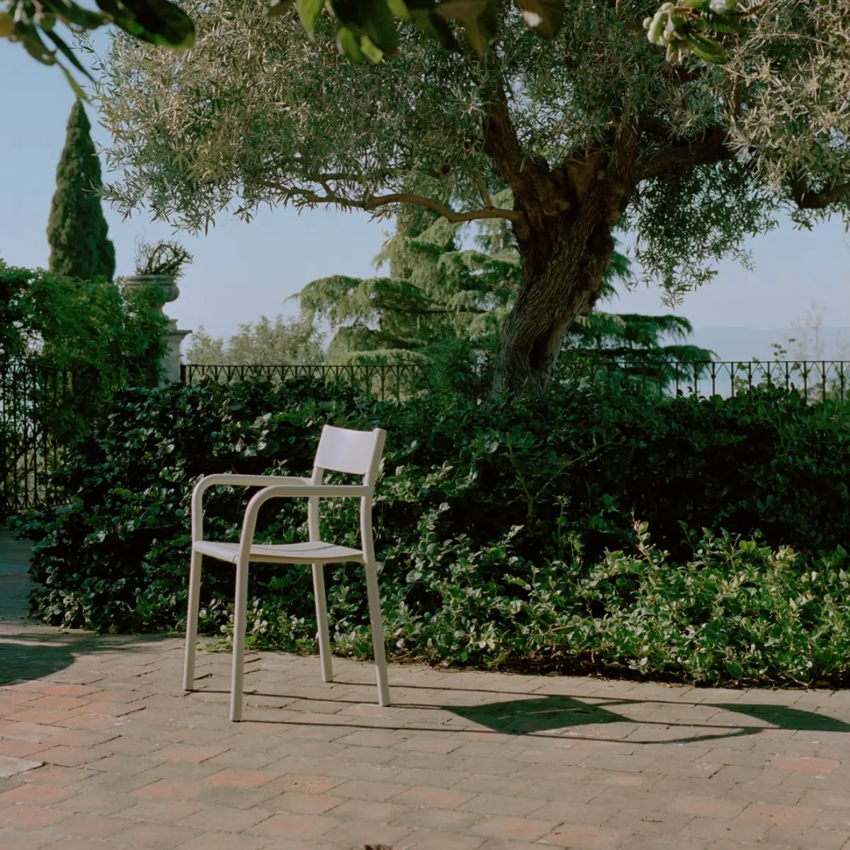 May Outdoor Armchair Light Grey