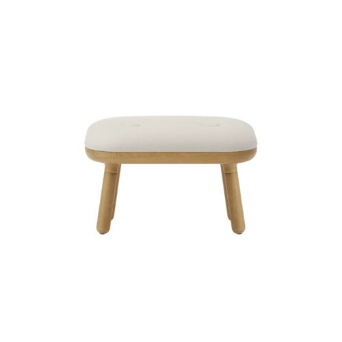 Paff Low Stool Oak/White Sands