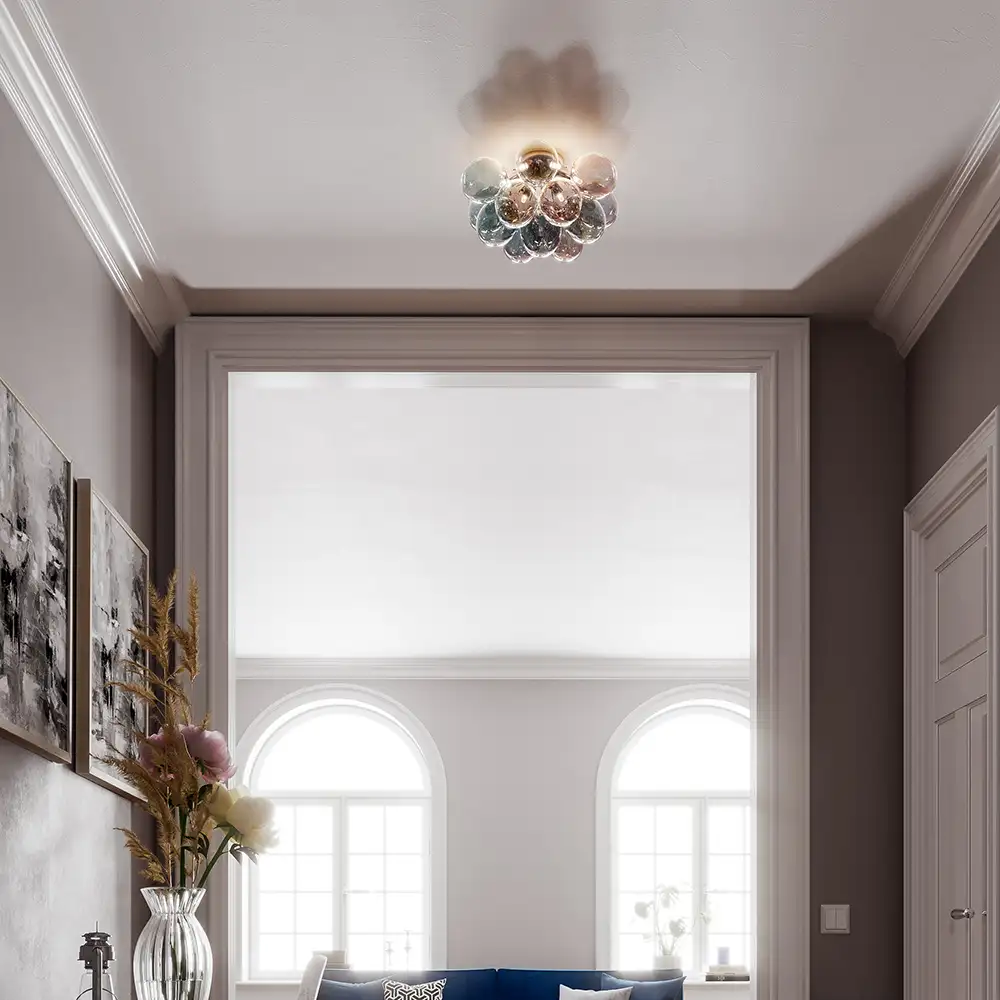 Gross ceiling Ø30cm Smoke grey