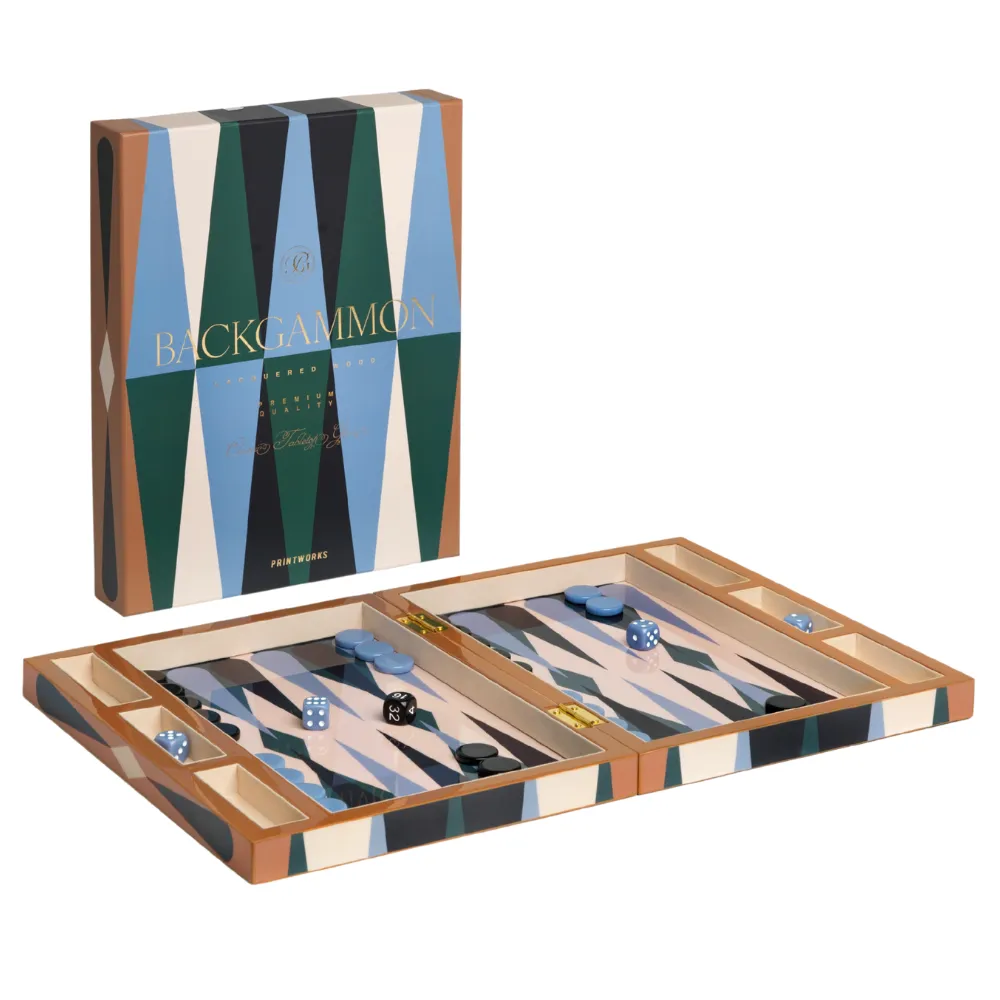 Backgammon Lacquered