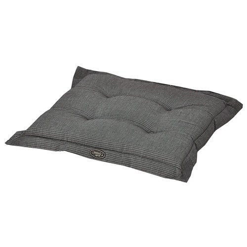 Canyon seat cushion thick 42x45 cm structured dralon Granite grey