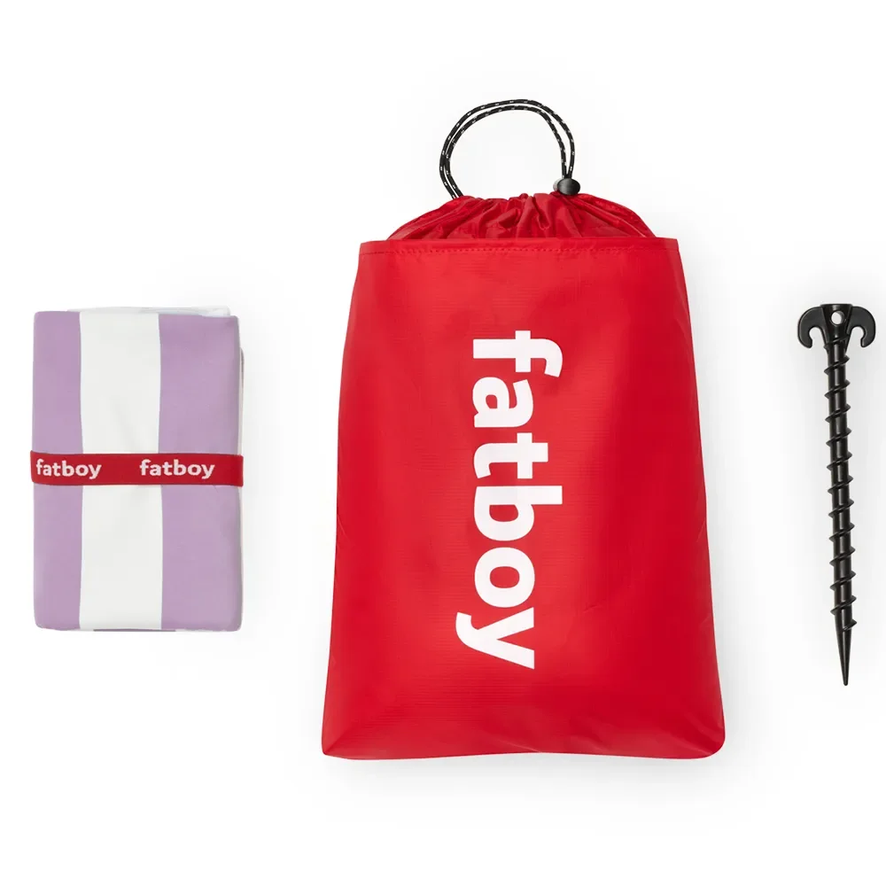 Beach Baggy beach towel lilac