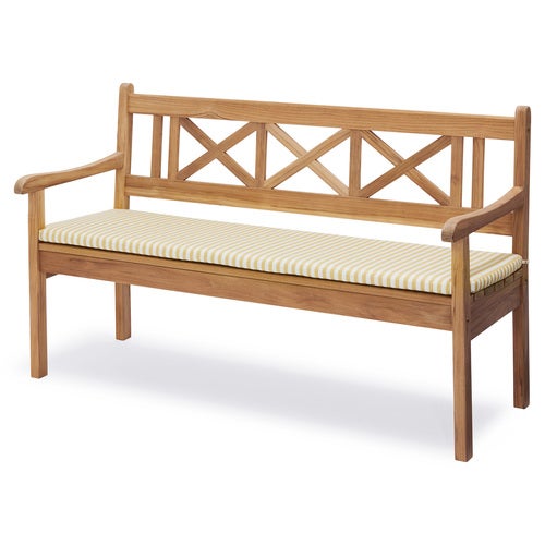 Skagen Golden Yellow Stripe sofa cushion