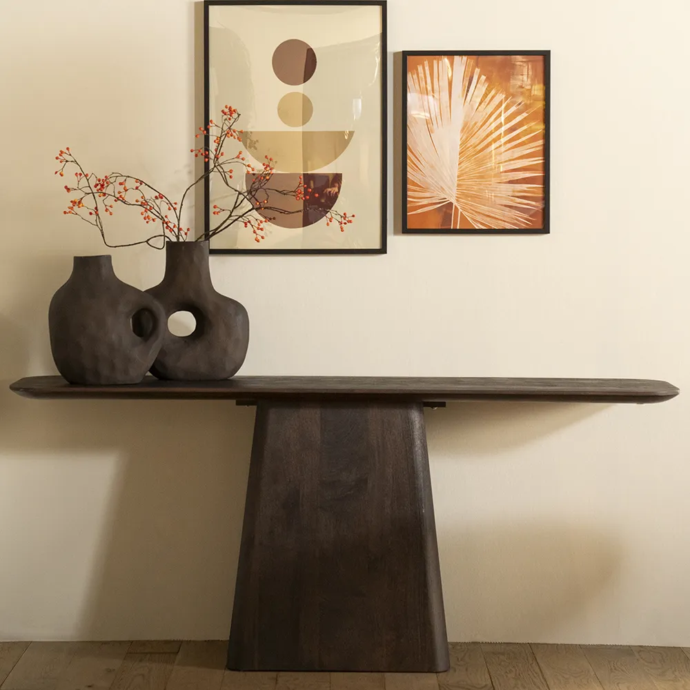 Aron Console table 180x40 - brown