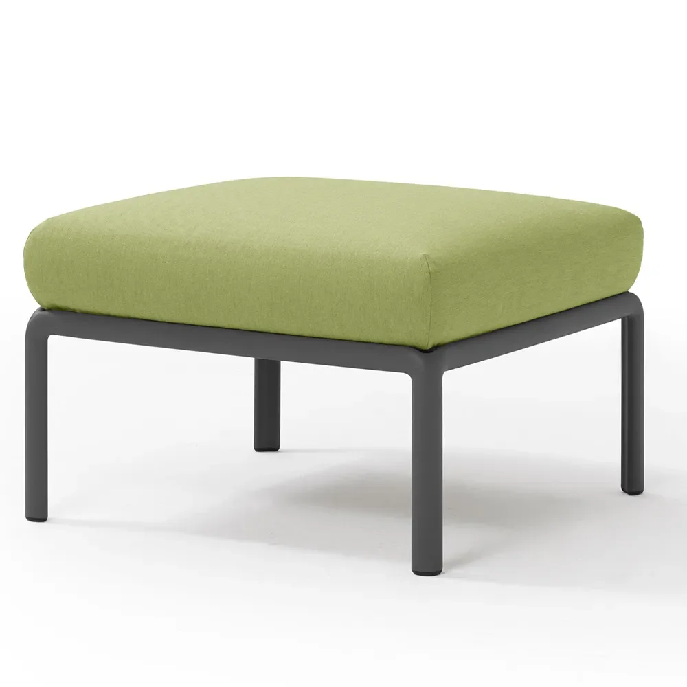 Komodo Pouf Anthracite - Avocado Sunbrella