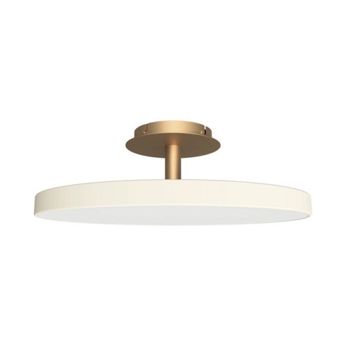 Asteria Up Ceiling lamp L Ø60 cm Pearl White