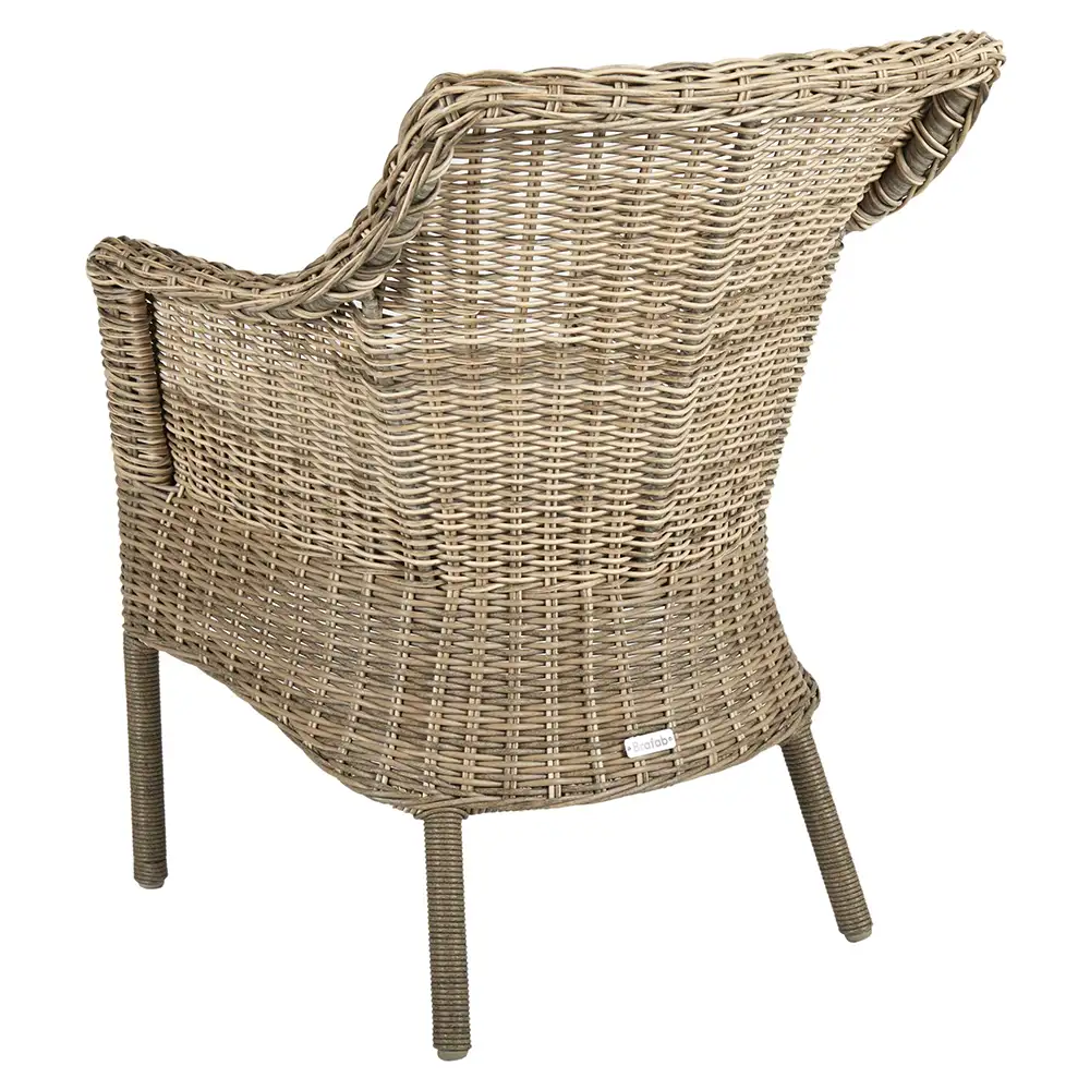 Lenora rattan armchair incl. seat cushion
