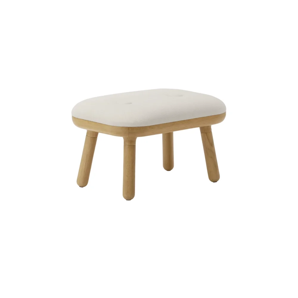 Paff Low Stool Oak/White Sands