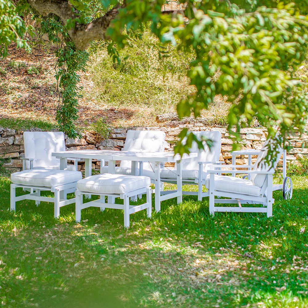 Dining table 80X142 H72 Cm White