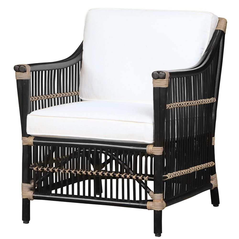 Columbus rattan armchair