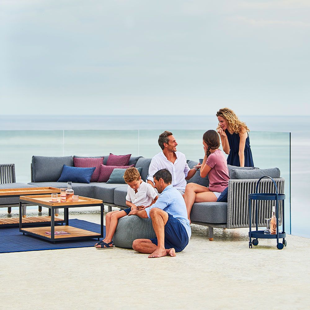 Stripe Ornamental Cushion 52X32 Multi Pink