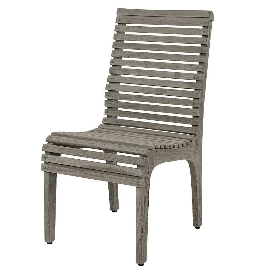 Dining chair Portello teak charcoal