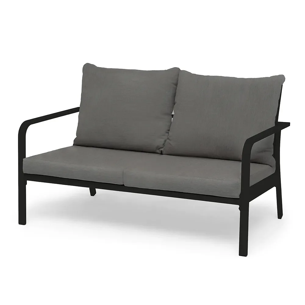 Hånger 2-seater sofa Black/Grey