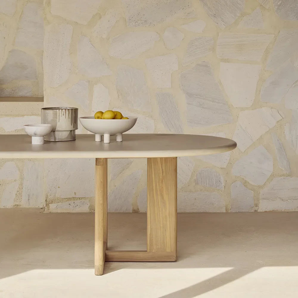 Trestle Dining table 240x110 cm