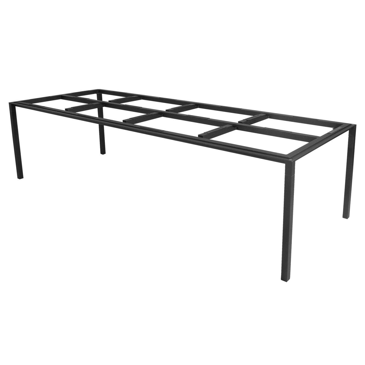 Pure Table base 280X100 Cm Lava Grey