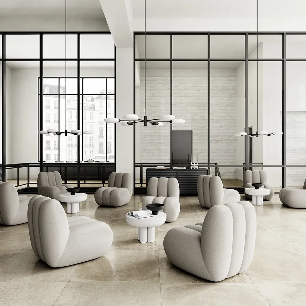 Toe Armchair - Taupe