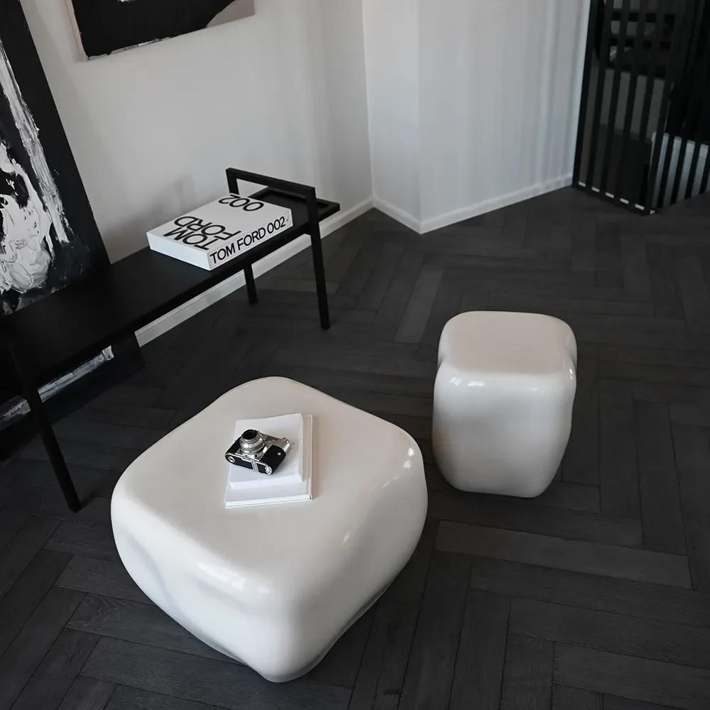 Ishi Coffee Table, Mini - High Glaze Birch