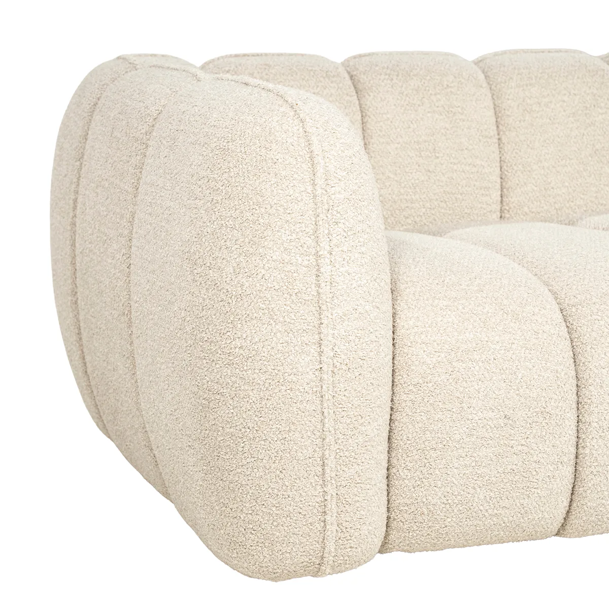 Sofa Cubetto (2.5-Seater) Taupe