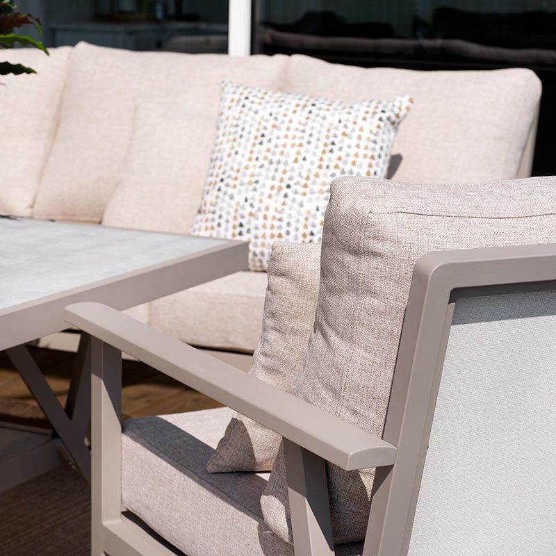 Samvaro 3-seater sofa khaki/sand