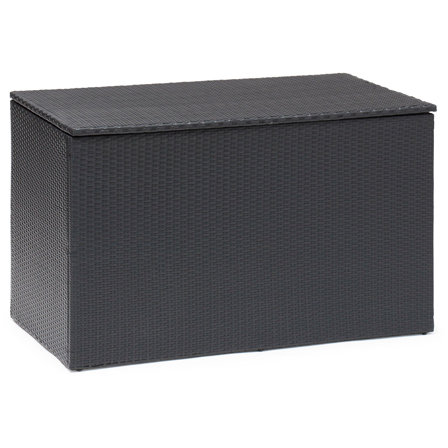 Boston cushion box xl black synthetic rattan 